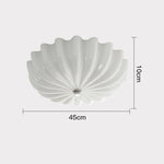 lampe moderne blanc crème rayures horizontales opacité led facile chambre