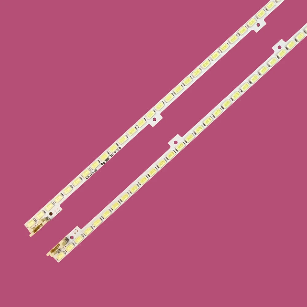 bande led blanc moderne 62 diodes 110 240v adaptateur 3v 2w aluminium 440mm tv