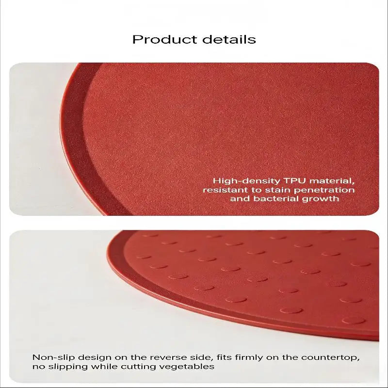 planches découpe rouge noire moderne adhésive couteau cuisine silicone flexible