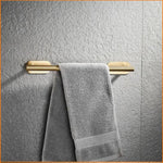 porte serviettes doré moderne auto adhésif salle bain accessoire toilette lisse sans perçage