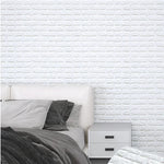 Papier peint auto adhésif brique moderne résistant humidité antistatique 200cm 70cm