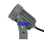 projecteur led jardin rgb télécommande ip65 moderne noir grisextérieur autonomecable filaire 12v