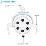 lampe dentaire blanc moderne six led induction switch handle outlet tringle
