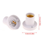 supports ampoule blanc moderne rotation 45 degrés pièces mur facile decointérieur