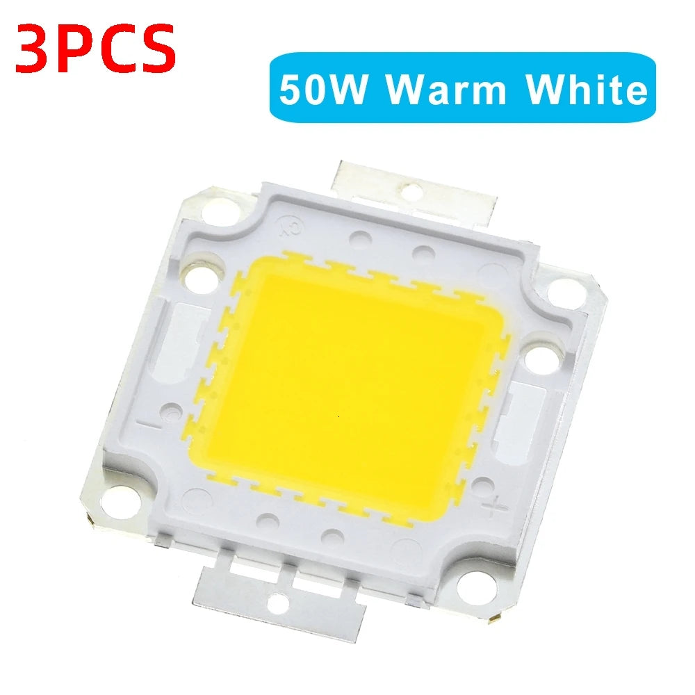 ampoule led 10w 20w 30w 50w 100w blanc chaud blanc carré moderne clips fixations