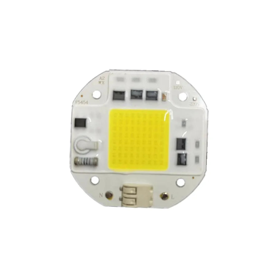 plaque led cob 100w 70w 50w blanc jaune orange circuits imprimés moderne technologie alimentation