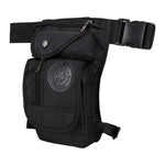 sac banane homme toile noir marron logo porte clés monnaie téléphone papeterie équipement sportif