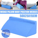 coussin d'angle bleu uni moderne fermeture éclair literie polyester coton chambre coucher