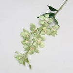 guirlande fleurs artificielles vanda soie bleu rose blanc jaune vert modernes intérieur decoration mariage