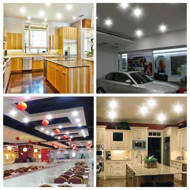plafonnier led blanc moderne 6w 9w 12w 18w 24w 220v clips instructions