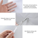 filet anti moustiques blanc maille fine adhésif pliable usage extérieur camping voyage moderne traité