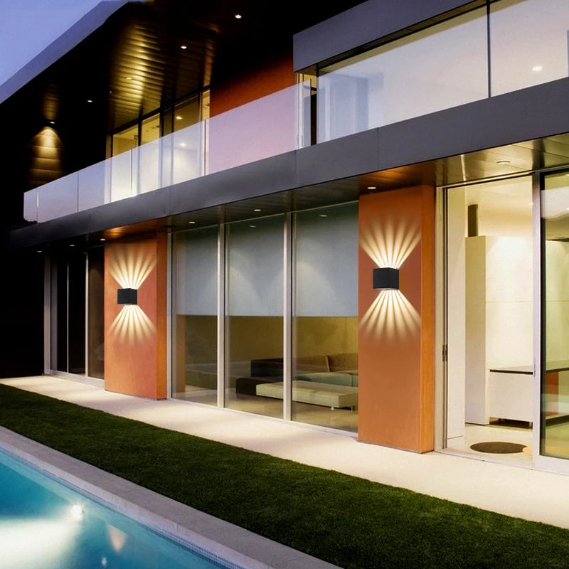 applique murale moderne led noir lumiere chaude fixation murale minimaliste