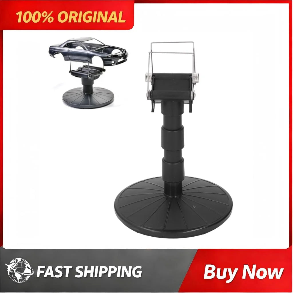 support peinture rotatif noir moderne hauteur réglable vis fixation tournevis table peinture robuste