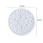 moules silicone motifs floraux flocons neige modernes decoratifs artisanat decoration intérieure