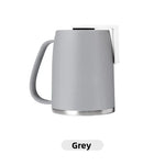 tasse fixe mur magnétique blanc gris moderne minimaliste couvercle support mural