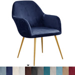 fauteuil moderne velours marron protection chaise accueil mariage banquet élastique mousse roulettes
