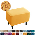 housse fauteuil oreilles velours extensible repose pied salon salon chambre