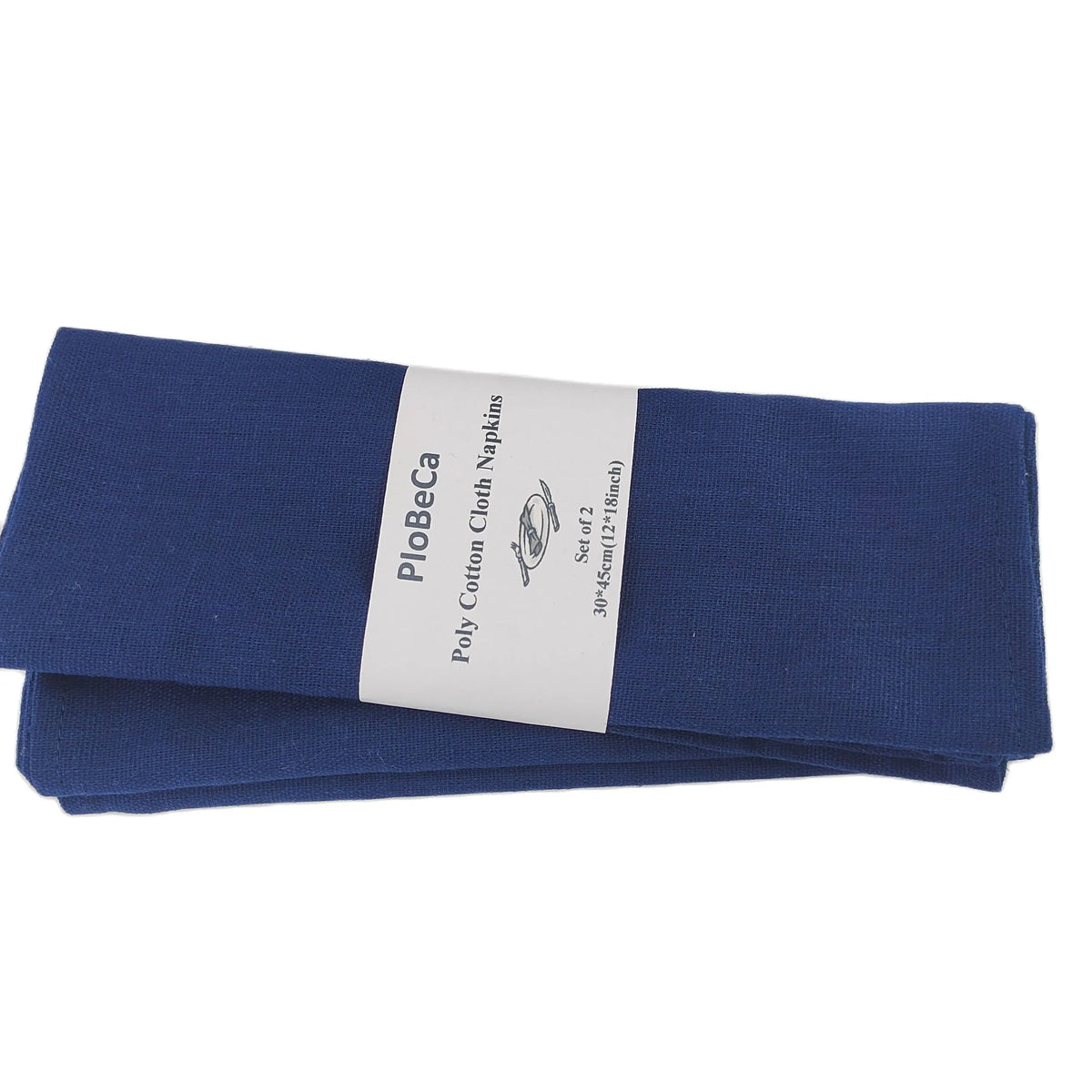 serviettes table coton polyester 30x45cm classique vert olive rouge blanc gris clair texture lin