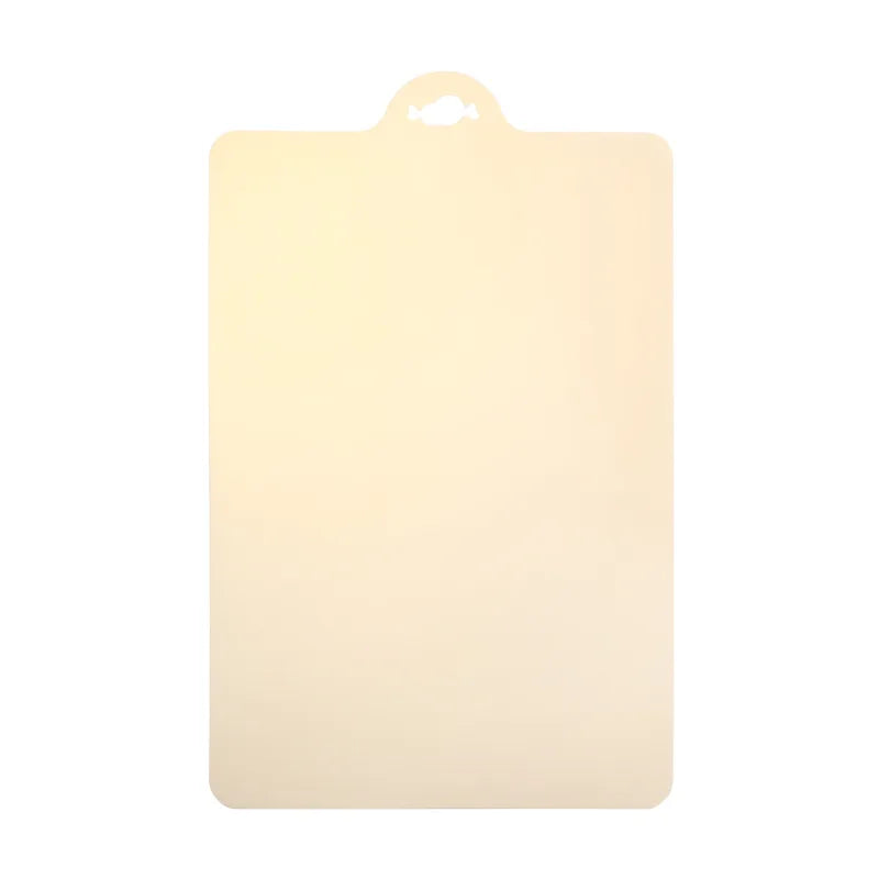 planches découpe plastique flexible bleu clair beige orange vert moderne clips poignée cuisine