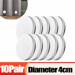poids rideau magnétique blanc noir adhésif moderne 25cm 4cm 10 paires paire