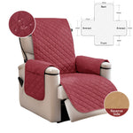 housses chaise gris beige quiltées boucles métalliques poche moderne lavable automne hiver
