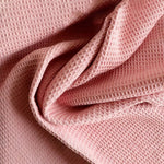 serviettes table coton rose gris blanc carreaux modernes maison restaurant