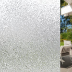 film fenêtre transparent opacifiant adhésif motif grains protection anti uv isolation thermique moderne chambre