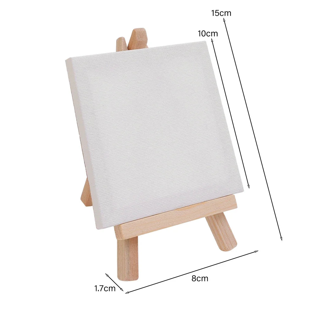 toile d'art blanc texturée minimaliste clips 1pcs 2pcs 4pcs crayon orange jaune