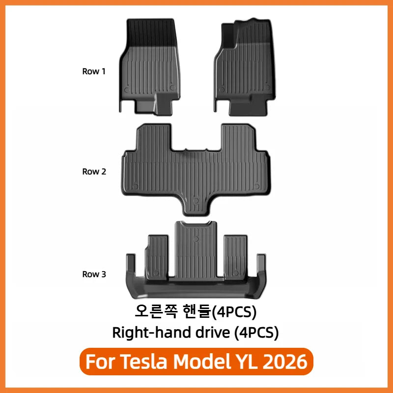 tapis sol voiture yl 2026 noir anti dérapant imperméable tout temps moderne