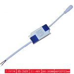 transformateur led 120v 240v blanc bleu moderne 7w 24w 85v 265v 280ma
