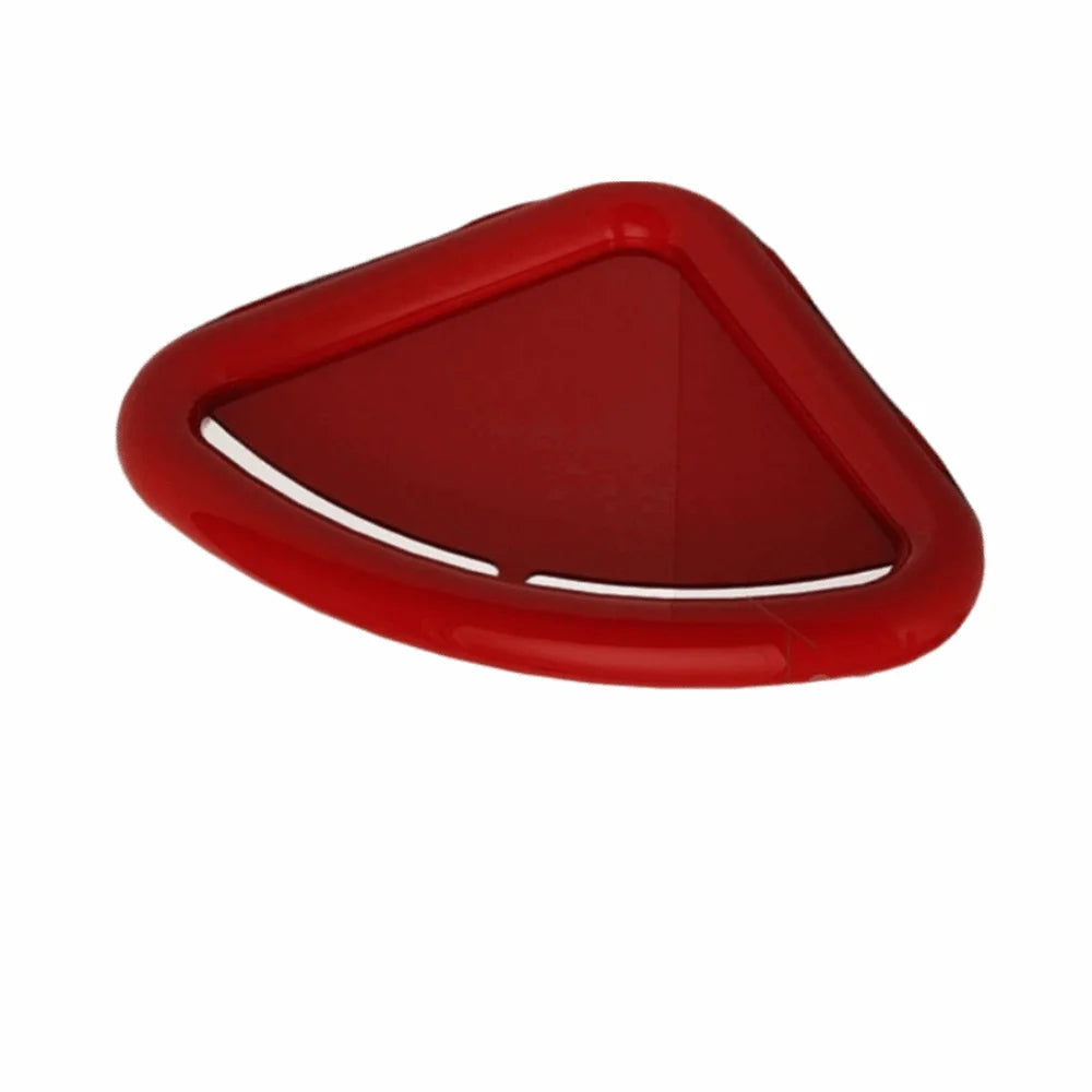 étagère d'angle jaune moderne adhésif réutilisable salle bain plat lisse plastique pvc clips multiple