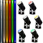 projecteur led mural extérieur ip66 rouge vert bleu rgb 220v moderne hydrofuge