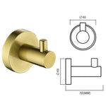 porte serviettes mural moderne or argent noir bronze lisse brillant vis fixations incluses