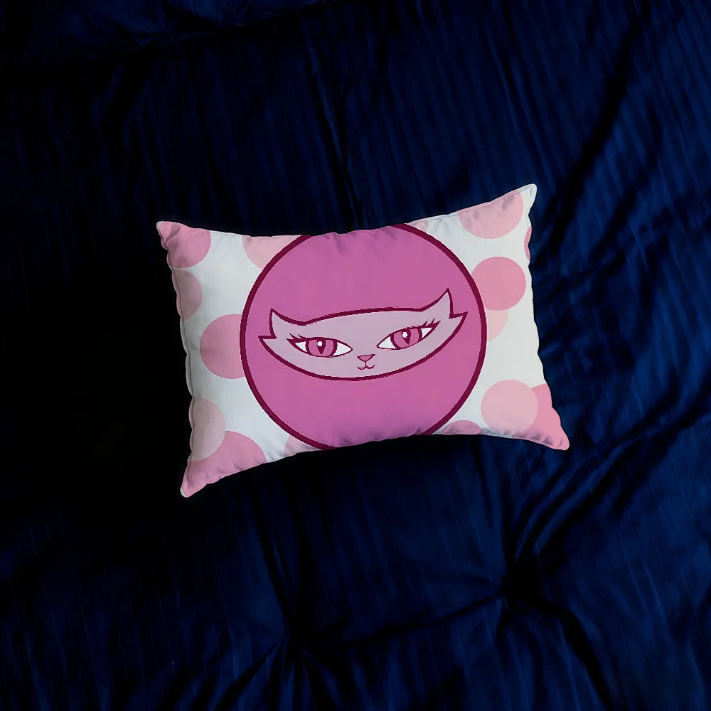 masque bratz double face imprimé moderne 100 polyester coussin décoration chambre voiture sofa 40x60cm