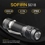 lampe torche led rechargeable usb 6000k noir vert certifications rohs ccc ul vde