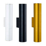 Applique murale LED design moderne en aluminium blanc