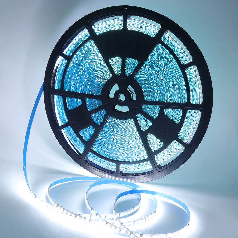 ruban led flexible 120leds/m blanc blanc chaud blanc naturel adhésif moderne 220v 50000heures ip44