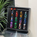 Cadre photo Lego F1 71049 noir - vue d'ensemble
