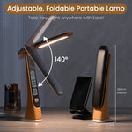 lampe rechargeable or noir moderne clip smartphone adaptateur powerbank