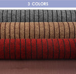 tapis moderne gris rouge stripes antidérapant absorbant huile facile nettoyage couloir cuisine entrée