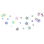 guirlande étoiles multicolores décorative festives anniversaire mariage diplômes enfants nouveauannée