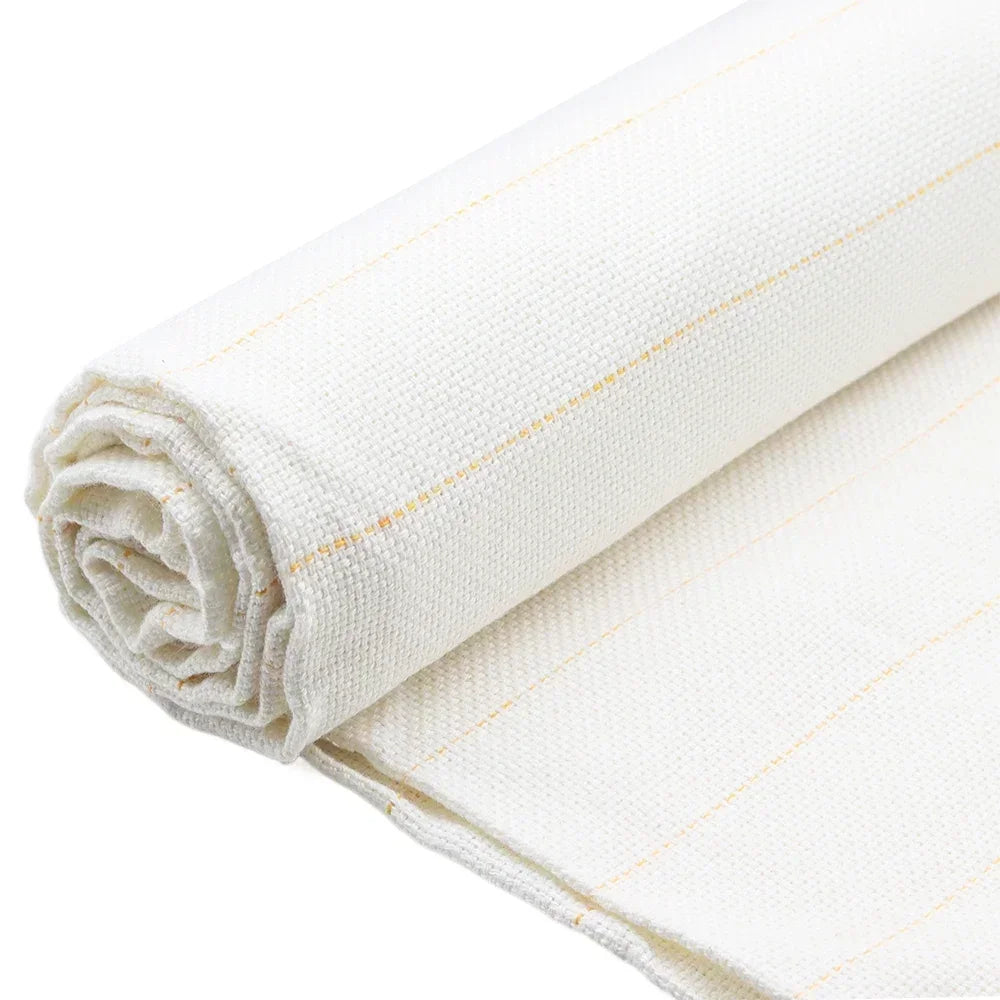 tissu polyester coton imperméable tissage fin points noirs gris blanc moderne tapis broderie tufting