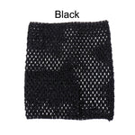 serviette crochet fait main motif rayures horizontales artisanale décoration maison enfant