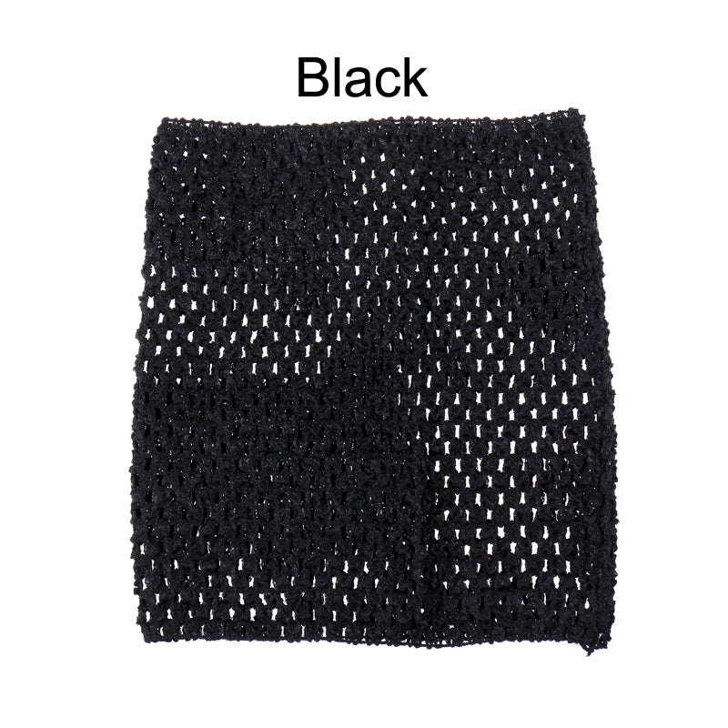 serviette crochet fait main motif rayures horizontales artisanale décoration maison enfant
