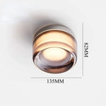 applique murale led ronde moderne blanc rayures horizontales adhésif chambre salon echangetable