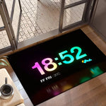 tapis sol moderne numérique anti bactéries antidérapant 30x50cm 40x60cm números lumineux