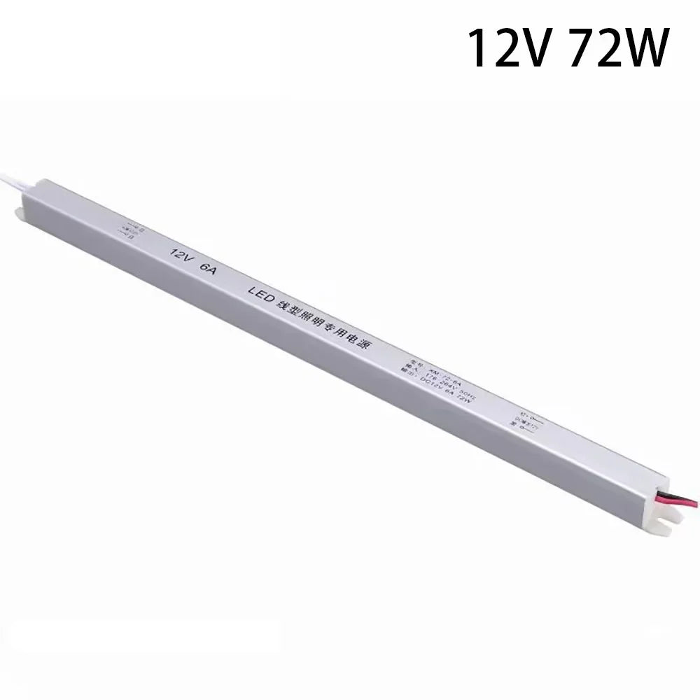 alimentation led 12v 24v 18w 36w 48w câbles blanc moderne sans fixation