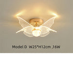 lampe moderne blanche dorée réseau fil organique led sources 249 2000lm