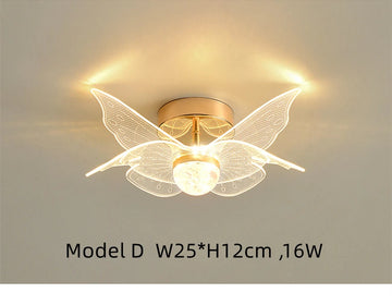 lampe moderne blanche dorée réseau fil organique led sources 249 2000lm