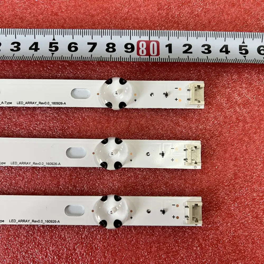 barre led blanc moderne connecteurs électriques 80cm 50cm